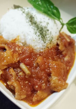ホルモンのトマト煮込み-レシピのメイン写真