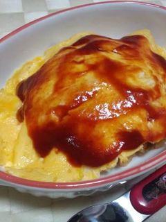 キッズオムライス-レシピのメイン写真