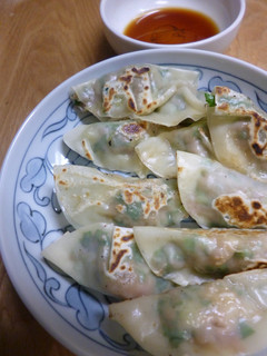 餃子(チンゲン菜とニラ入り)-レシピのメイン写真