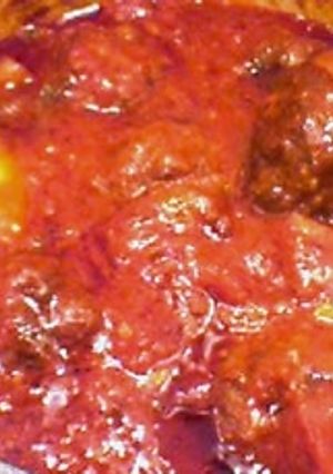 肉団子のトマト煮込み-レシピのメイン写真