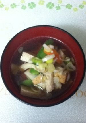 けんちん汁-レシピのメイン写真