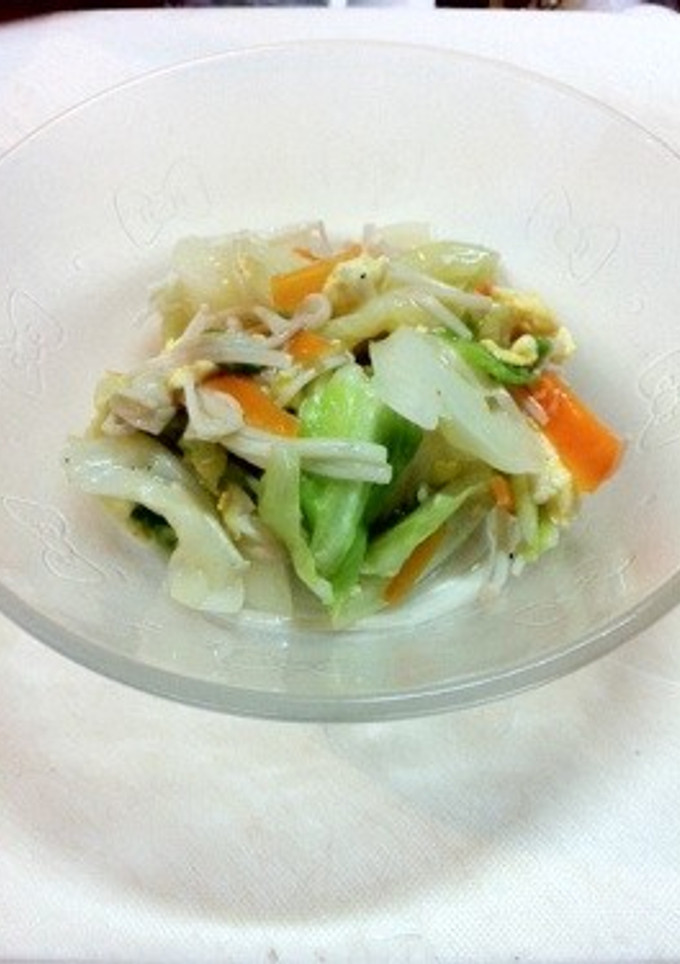 中華風 野菜炒め-レシピのメイン写真
