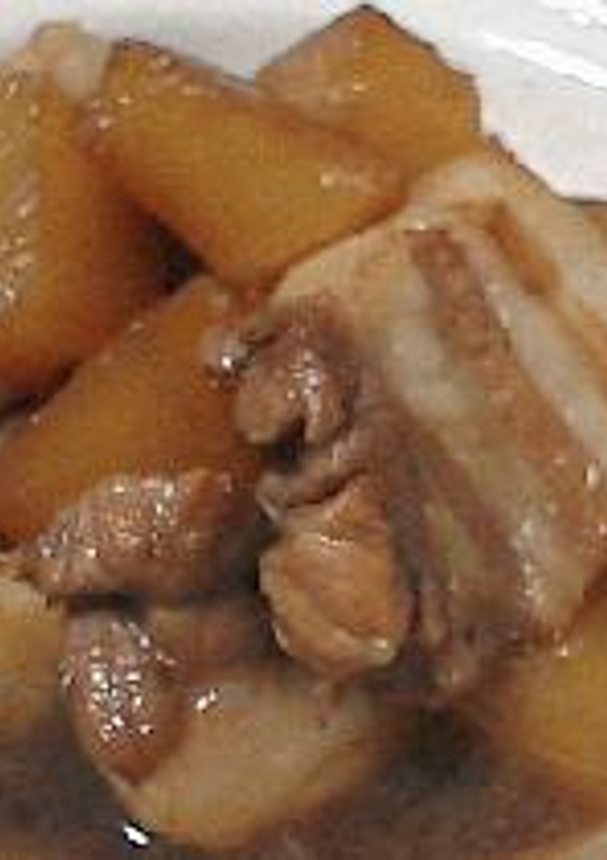 定番！鍋任せの豚バラと大根の煮物-レシピのメイン写真