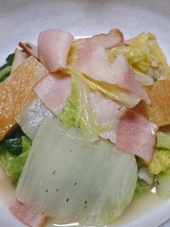 白菜とベーコンの煮物-レシピのメイン写真