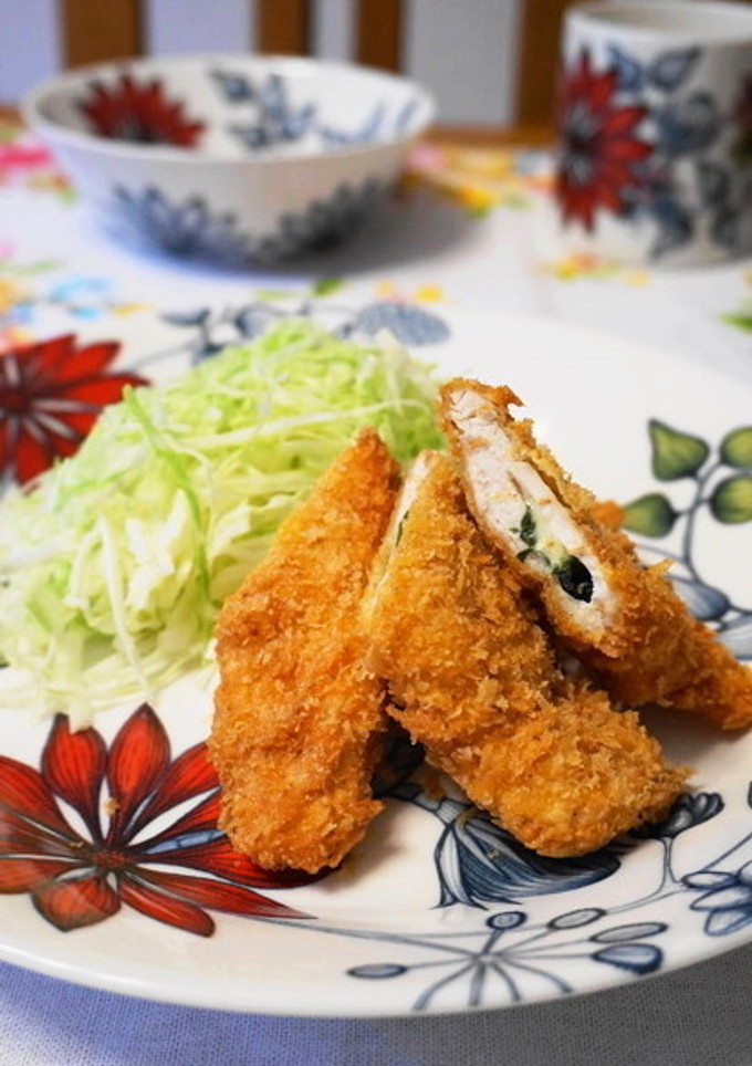 サクサク☆ささみのチーズ大葉挟みフライ-レシピのメイン写真