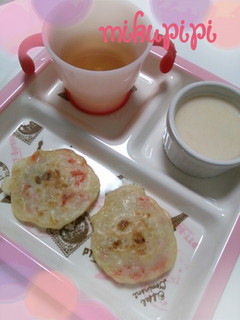 【離乳食】お好み焼き(卵不使用)-レシピのメイン写真