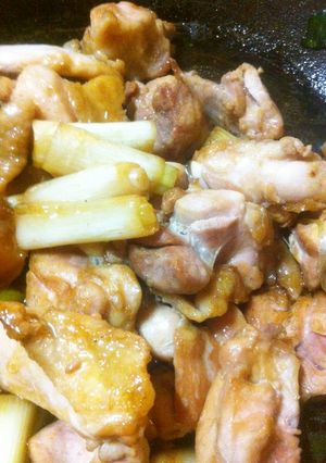 簡単♡フライパンで鳥肉ネギマ風-レシピのメイン写真