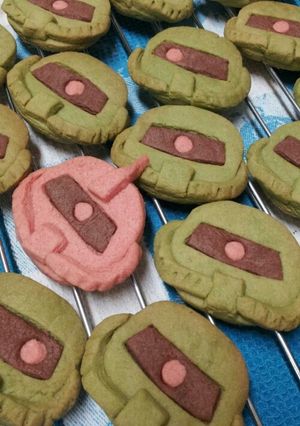 型抜きクッキーでザク量産-レシピのメイン写真