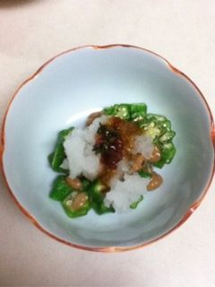 おくら納豆-レシピのメイン写真