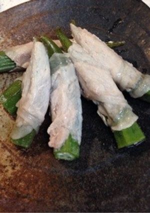 レンジで簡単☆オクラの肉巻き-レシピのメイン写真