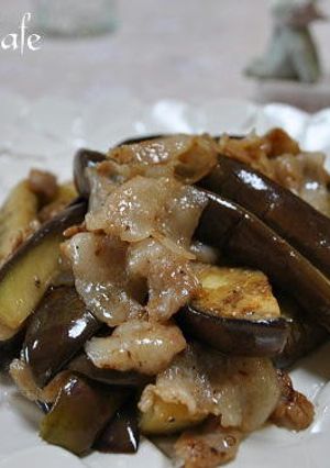 豚ばら肉と茄子炒め-レシピのメイン写真