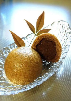 カフェモカ風♪芋饅頭♡-レシピのメイン写真