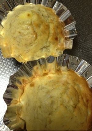 簡単チーズバナナケーキ！-レシピのメイン写真