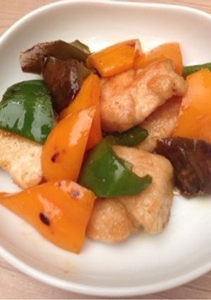 鷄むね肉のプリうま炒め-レシピのメイン写真