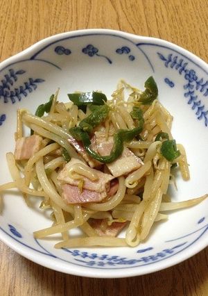 お弁当に☆ベーコンともやしの炒め物-レシピのメイン写真