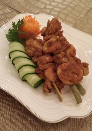 タイ風チキンサテ♪ピーナッツソース♪-レシピのメイン写真
