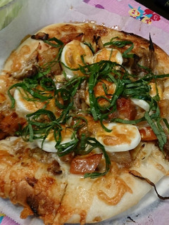 肉じゃが&キンピラゴボウ和風ピザ-レシピのメイン写真