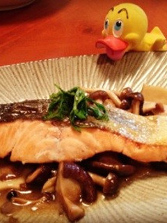 秋鮭ときのこのソテー♪-レシピのメイン写真