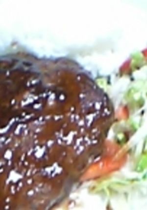 ペロッとハンバーグ-レシピのメイン写真