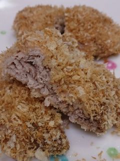 簡単！なのにご馳走✨揚げない豚こまカツ by 白いエプロンのクマ