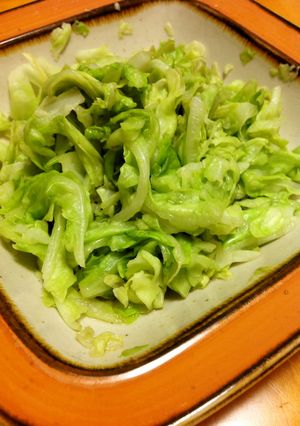 茹でキャベツの昆布茶和え-レシピのメイン写真