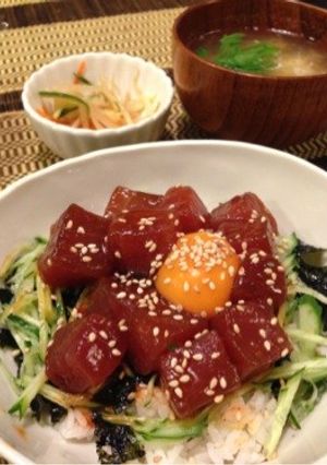 お店の味！簡単マグロユッケ丼-レシピのメイン写真