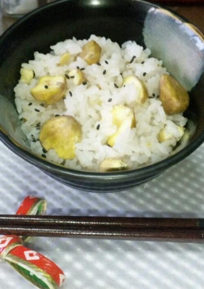 ほっくり栗ご飯-レシピのメイン写真