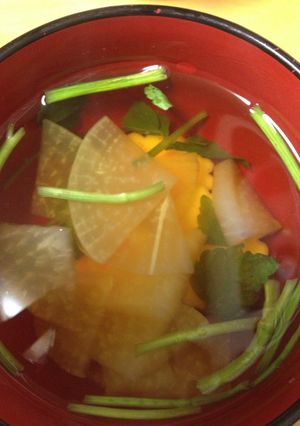 大根のお吸い物!-レシピのメイン写真