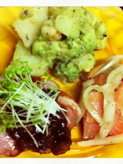 アボガド海老じゃがいものドレッシング和え-レシピのメイン写真