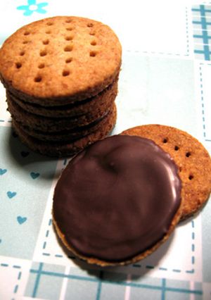 *全粒粉チョコビスケット*-レシピのメイン写真