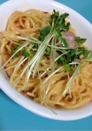 超濃厚！明太チーズのトマトクリームパスタ-レシピのメイン写真