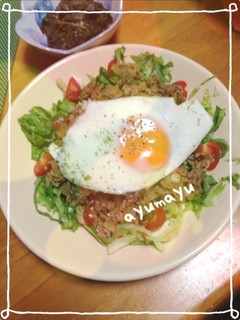 簡単!カフェみたいなタコライス-レシピのメイン写真