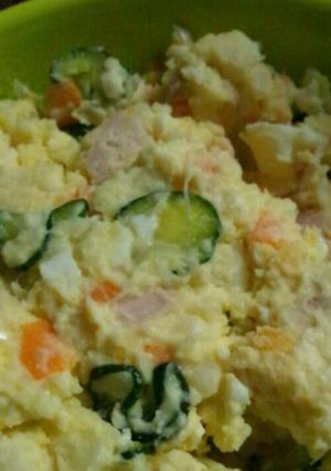 懐かし甘めのポテトサラダ-レシピのメイン写真