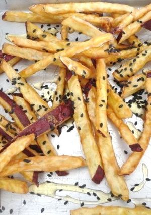 メキシカンランチ★さつま芋ハニーゴマ和え-レシピのメイン写真
