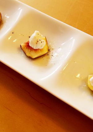 いちじくの前菜ヨーグルトチーズ風-レシピのメイン写真