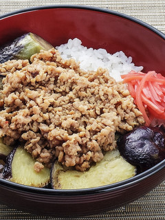 そぼろナス丼-レシピのメイン写真