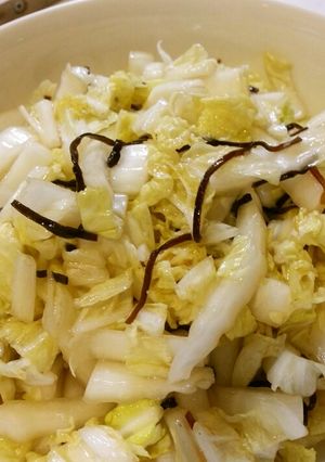 旬の白菜食べるなら・・・生でしょ!-レシピのメイン写真