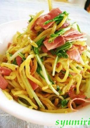 ドレッシングで塩焼きそば☆柚子胡椒風味♪-レシピのメイン写真