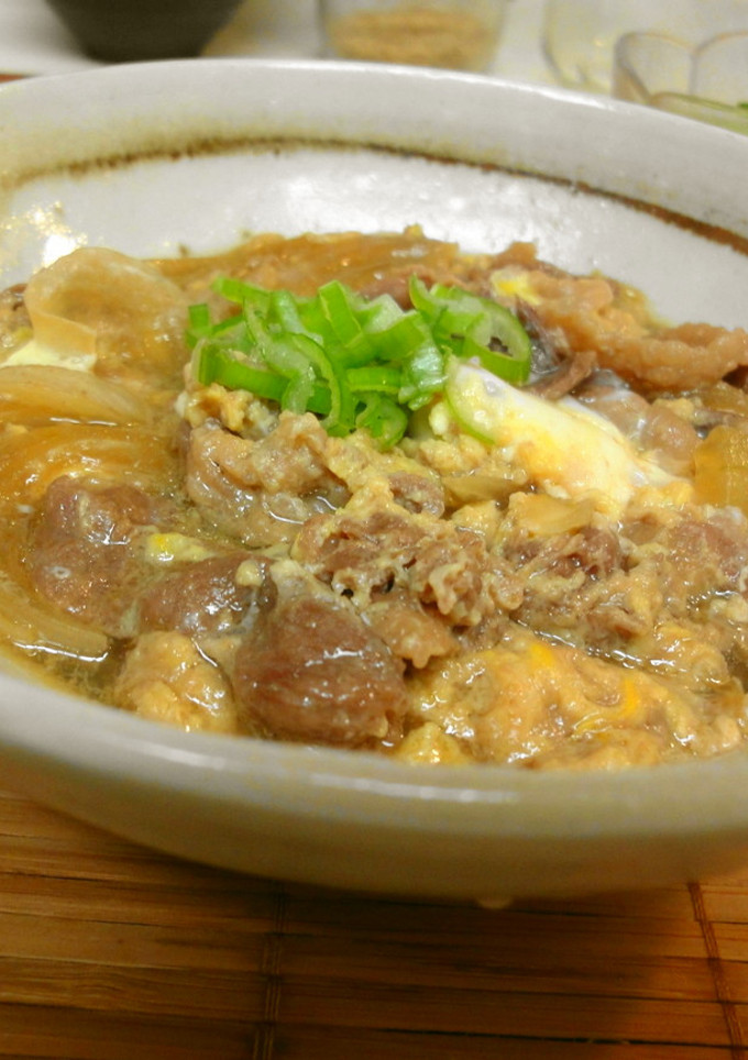 ＊簡単＊牛肉の卵とじ＊-レシピのメイン写真