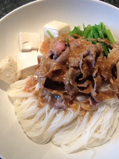 冷しゃぶそうめん-レシピのメイン写真