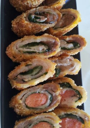 ☆肉巻き三色カツ☆-レシピのメイン写真