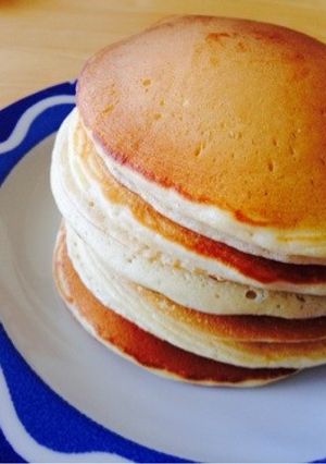 ふわふわホットケーキ-レシピのメイン写真