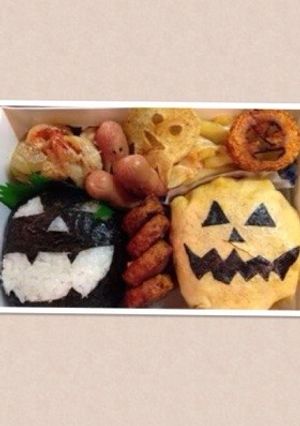 大人のキャラ弁 ハロウィン-レシピのメイン写真