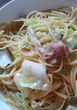おひとりパスタ-レシピのメイン写真