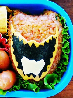 ☆キョウリュウジャー キャラ弁☆-レシピのメイン写真