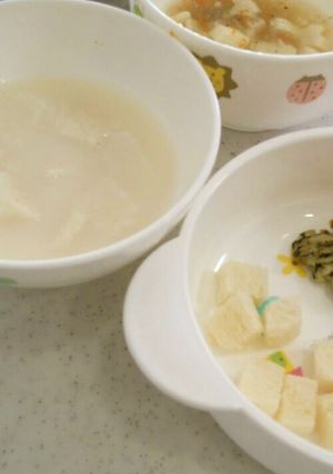 離乳食中期★一皿二役♪つけパンひたパン-レシピのメイン写真