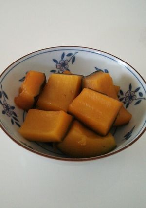 シンプル☆我が家のカボチャの煮物-レシピのメイン写真