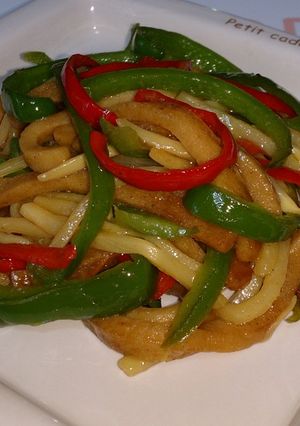 高野豆腐で青椒肉絲-レシピのメイン写真