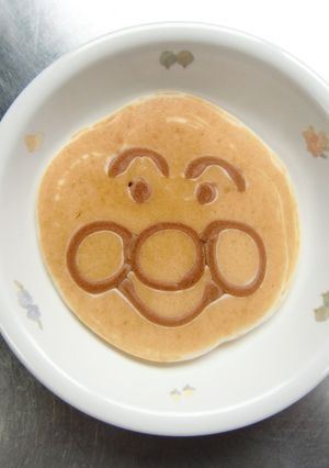 アンパンマン米粉ホットケーキ-レシピのメイン写真