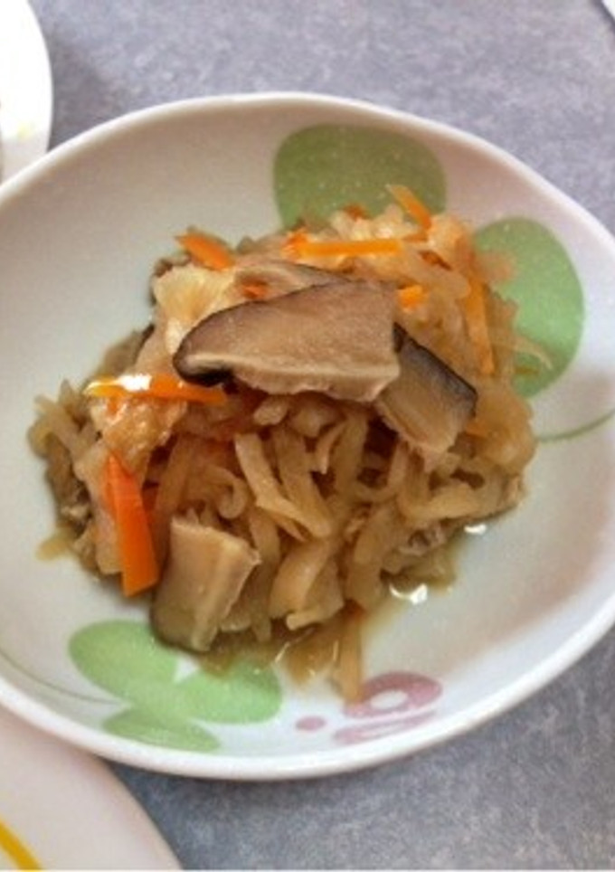 切り干し大根の煮物-レシピのメイン写真